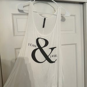 Graphic tank top